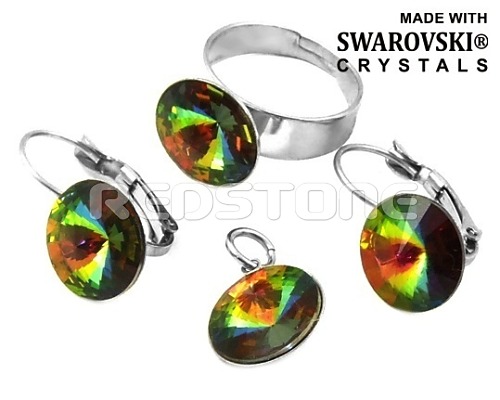 Sada Swarovski Crystals RED1106